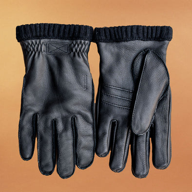 Deerskin Primaloft Handschuhe schwarz