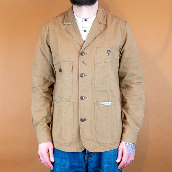 Cotton/Hemp Shirt Jacket Duckbrown