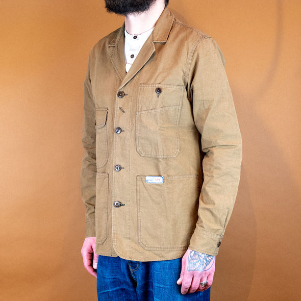 Cotton/Hemp Shirt Jacket Duckbrown