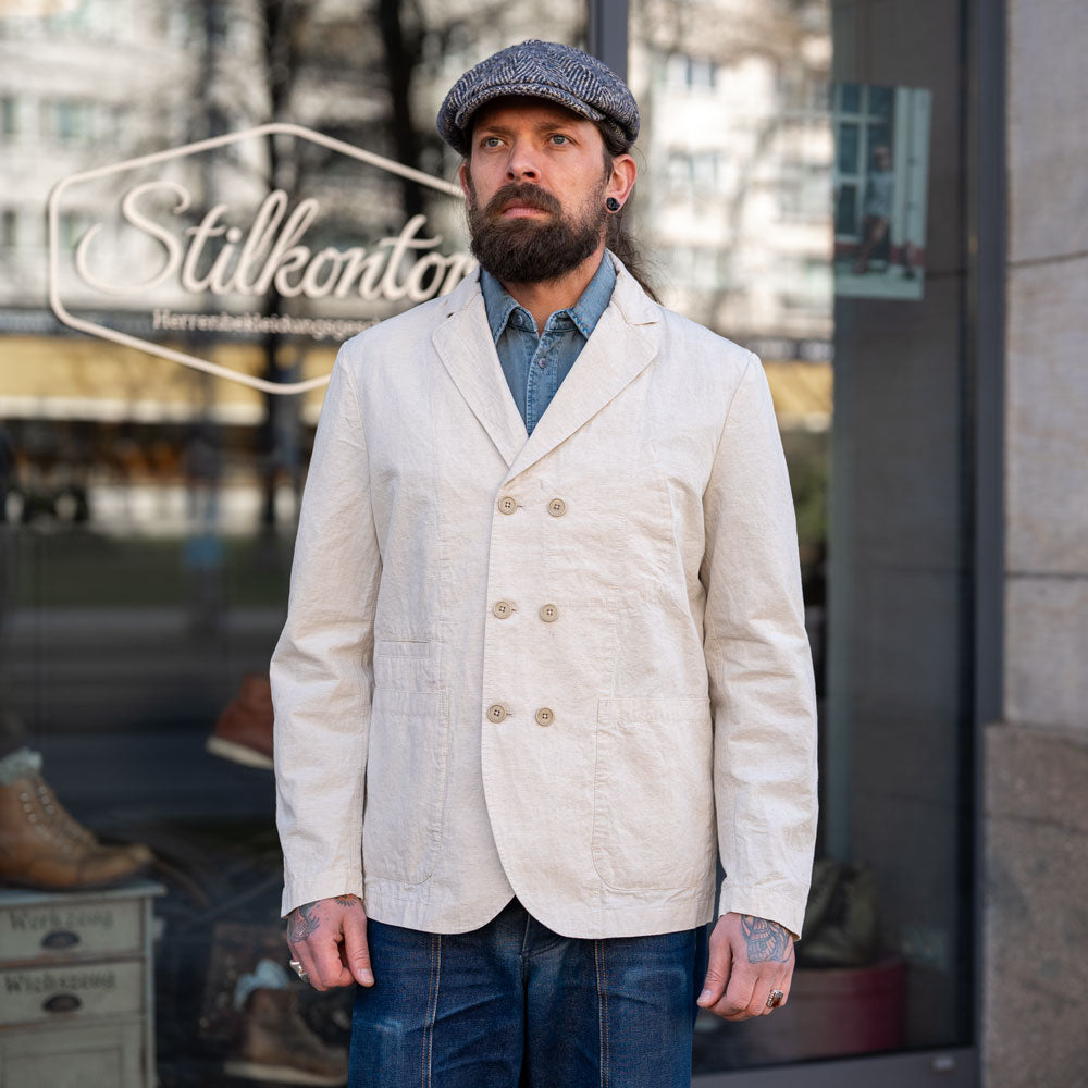 Thompson Utility Blazer T1US/Slub Natural