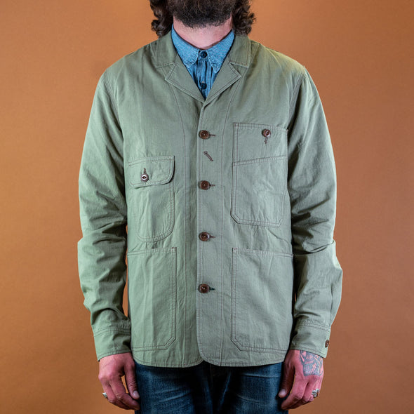 Cotton/Hemp Jacket Green