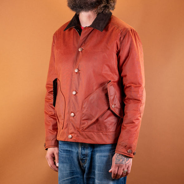 Pollux Waxed Cotton Jacket K6109 Brick Red