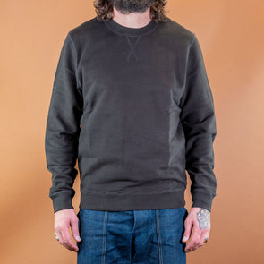Cotton Loopback Sweatshirt Coffee