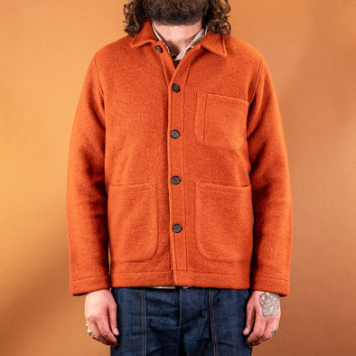 Field Jacket Fleece Orange