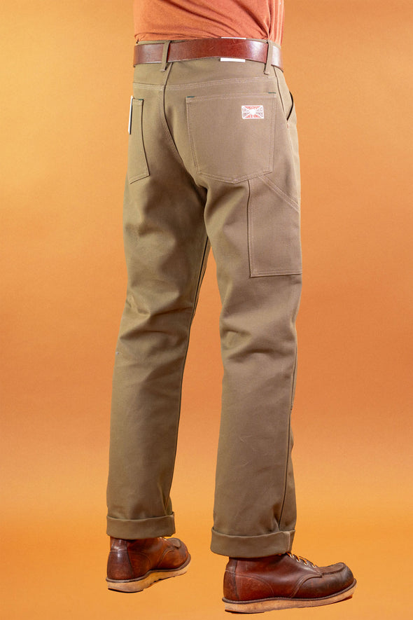 Wendell Pants Canvas Moss