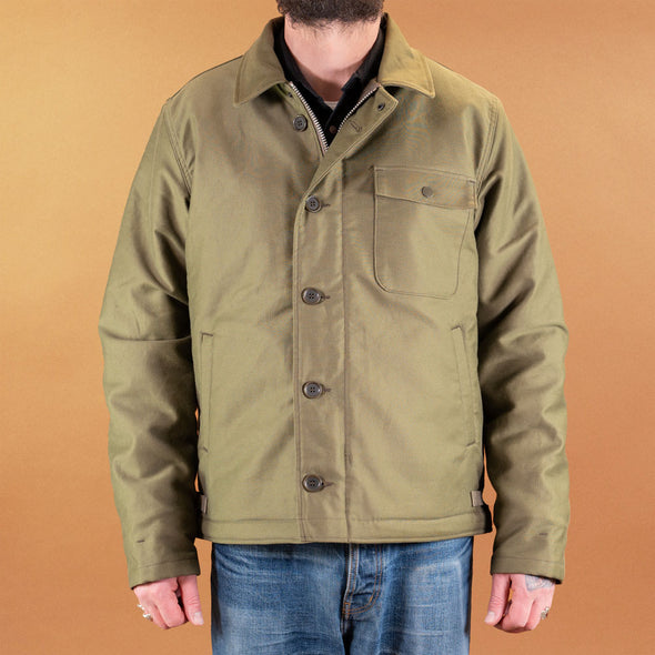 Whipcord A2 Deck Jacket Oilve IHM-40