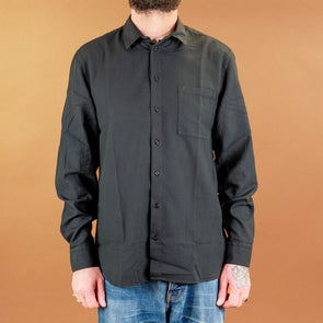 Henning Casual Classic Shirt Black