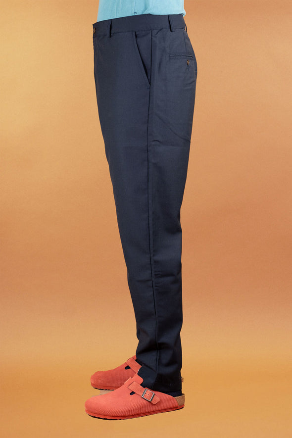 Military Chino Tropical Suiting Navy