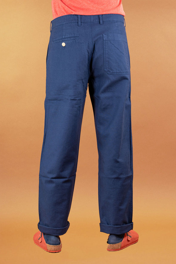 Service Chino Garage Cotton Navy