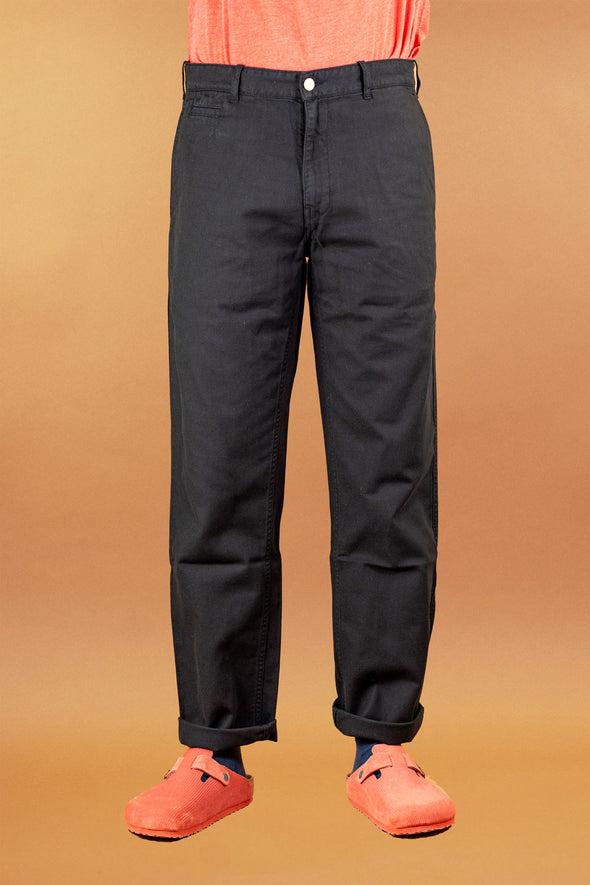 Service Chino Garage Cotton Black