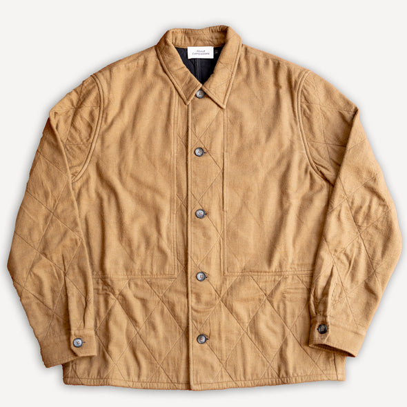 Owe Steppjacke Flanell Tobacco