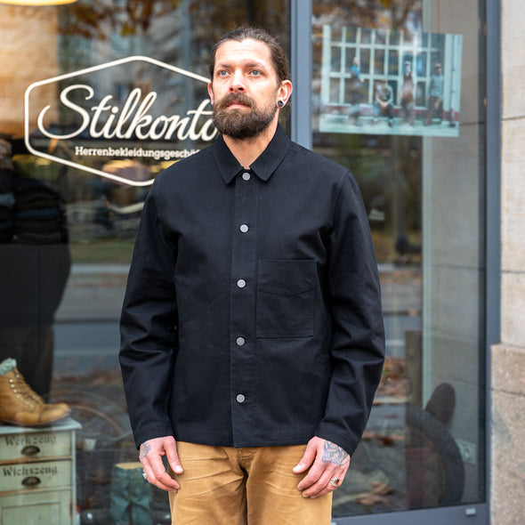 Asir Jacket Eco Canvas 420g Black