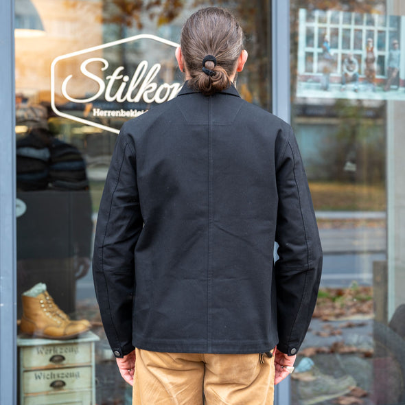 Asir Jacket Eco Canvas 420g Black