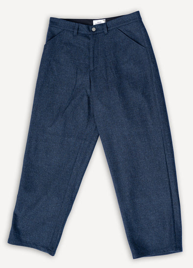 Carlo Trousers Lambswool Blue