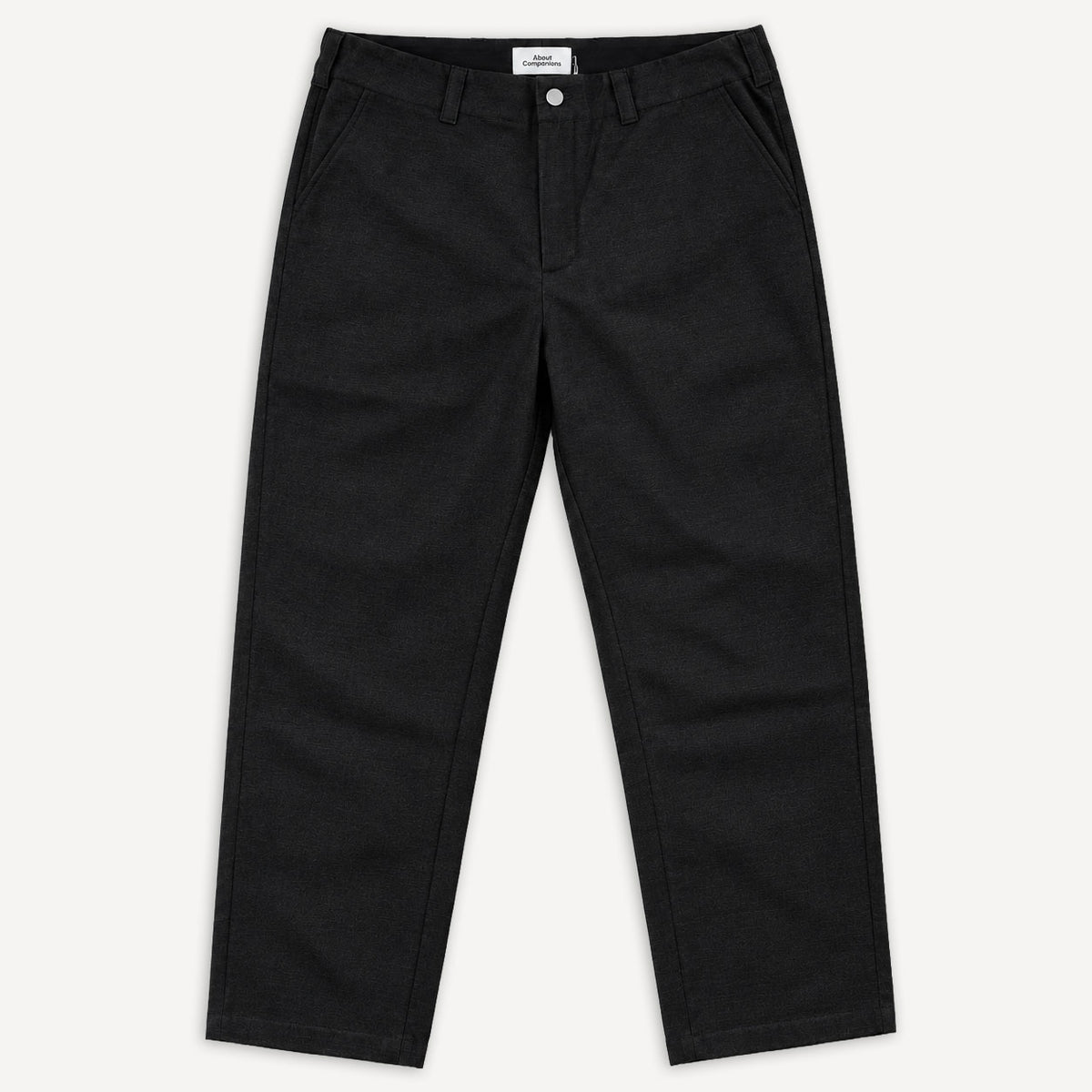 Waban Trousers Winter Linen Black
