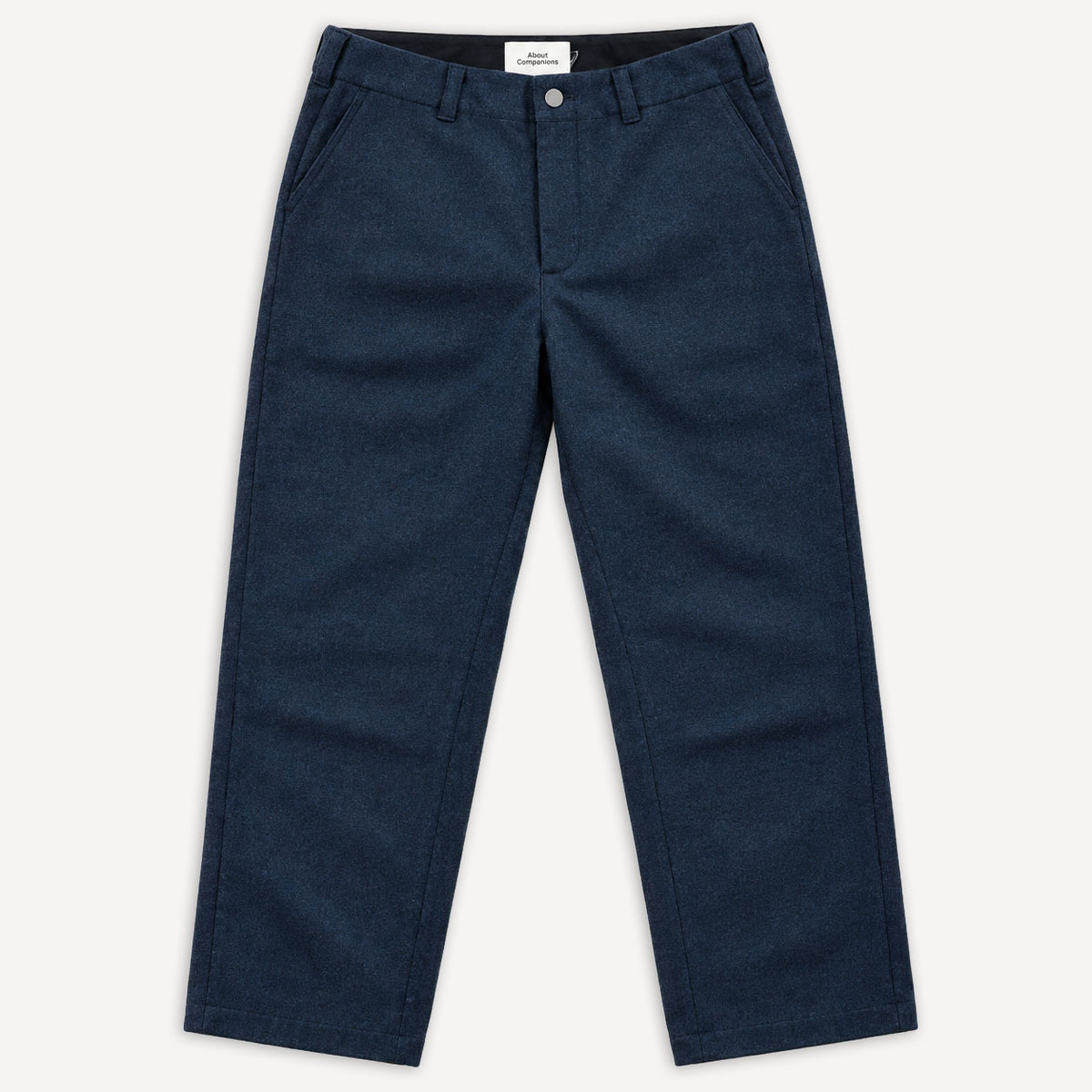 Waban Trousers Lambswool Blue