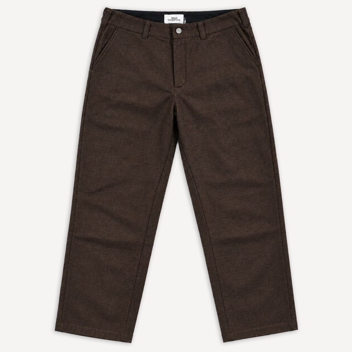 Waban Trousers Winter Linen Coffee