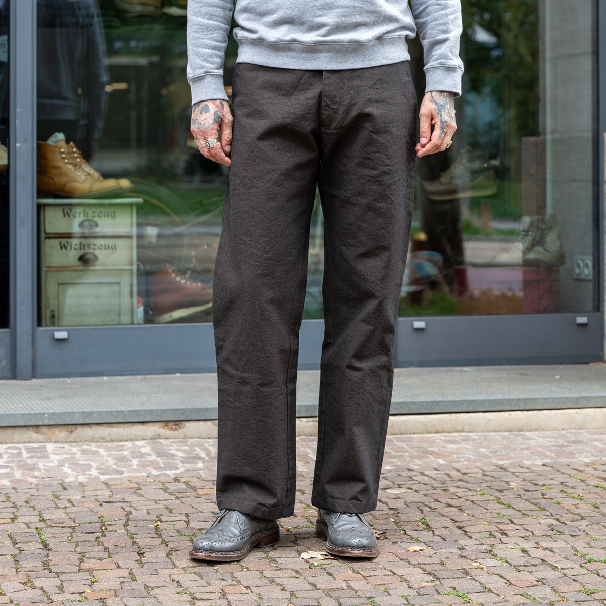 Waban Trousers Eco Canvas 420g Coffee
