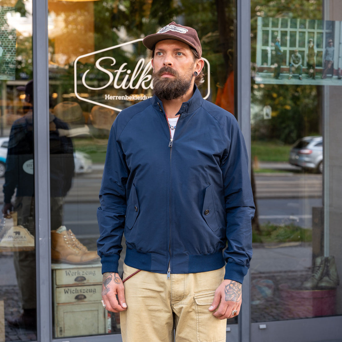 G9 Harrington Jacket Navy