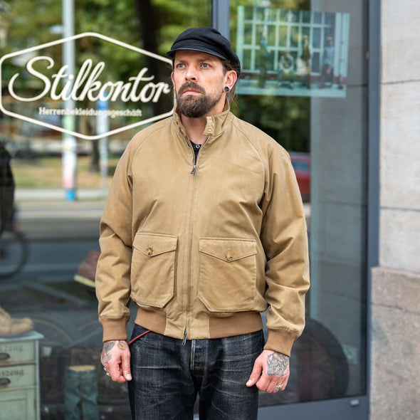 G9 Jacket Waxed Pocket Tan