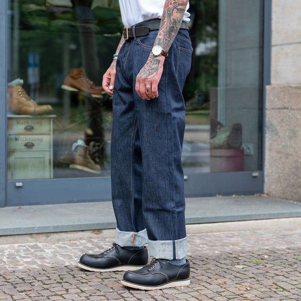B-07 RELAXED STRAIGHT special #2 15 oz. Vintage Indigo Selvedge