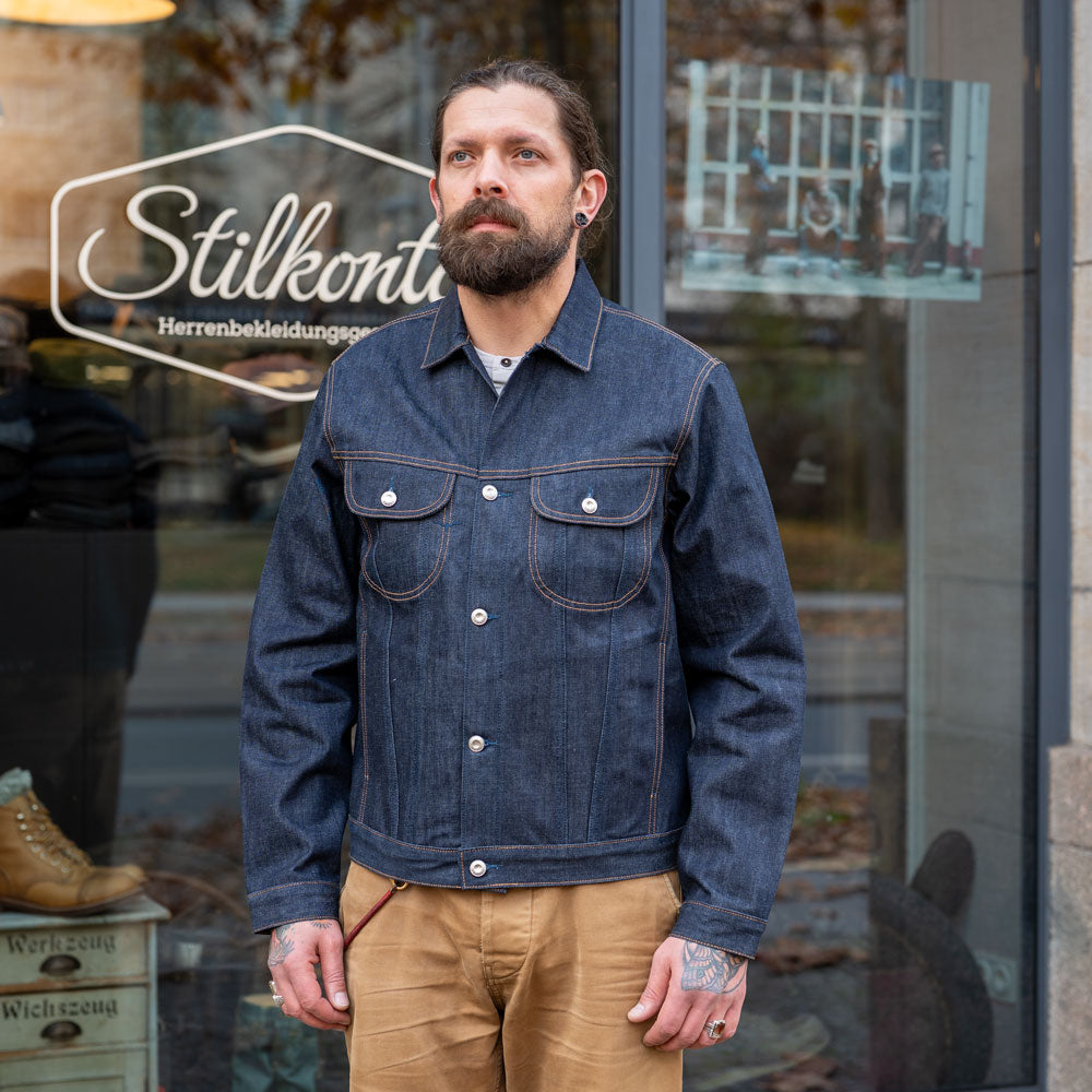 BDJ05 Trucker Jacket 15oz special #2 Indigo