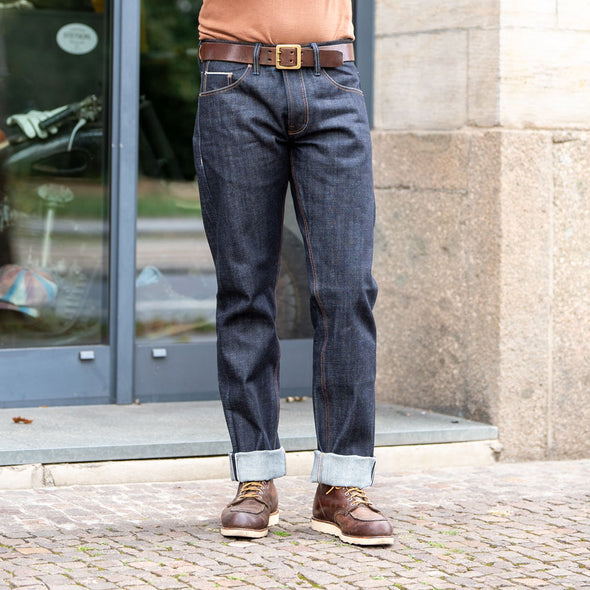 Schmaler Blaumann 15oz