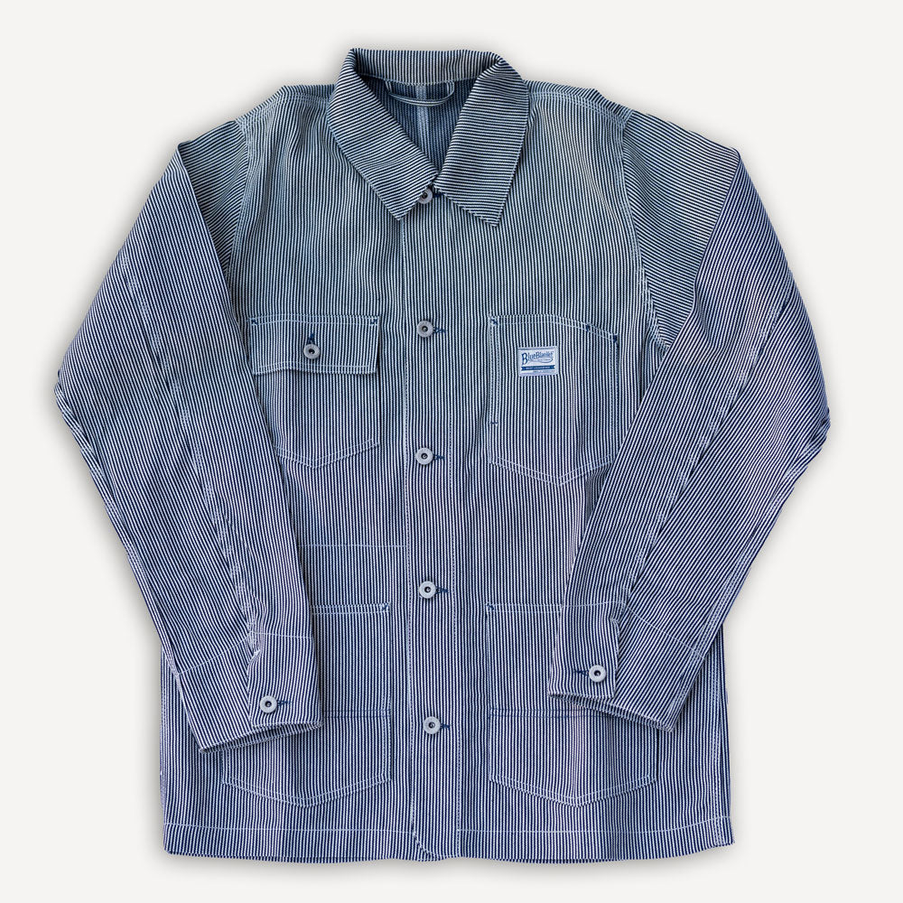 Workjacket Striped White/Blue