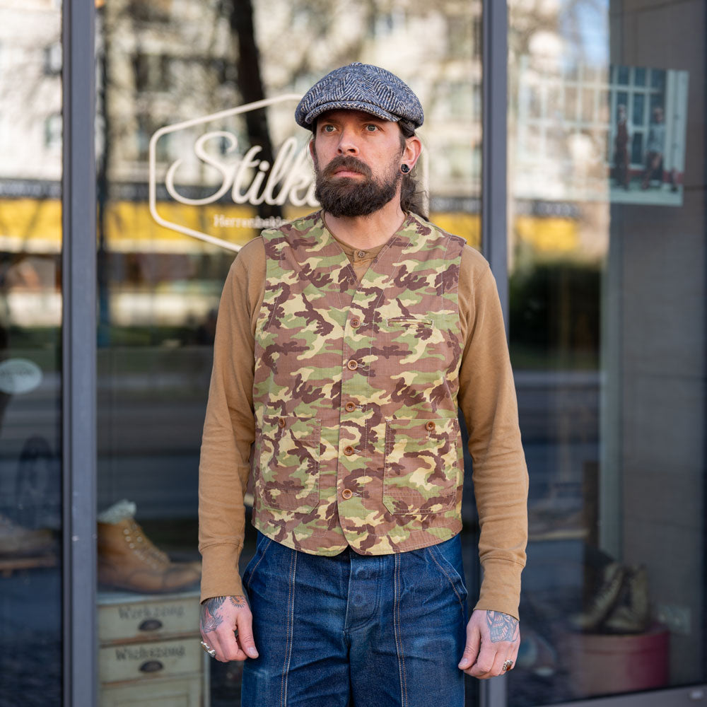 Vest Ripstop/Herringbone Camo