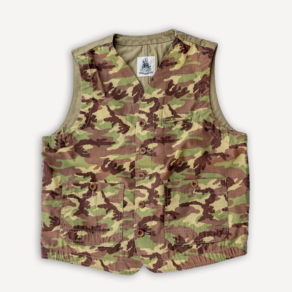 Vest Ripstop/Herringbone Camo