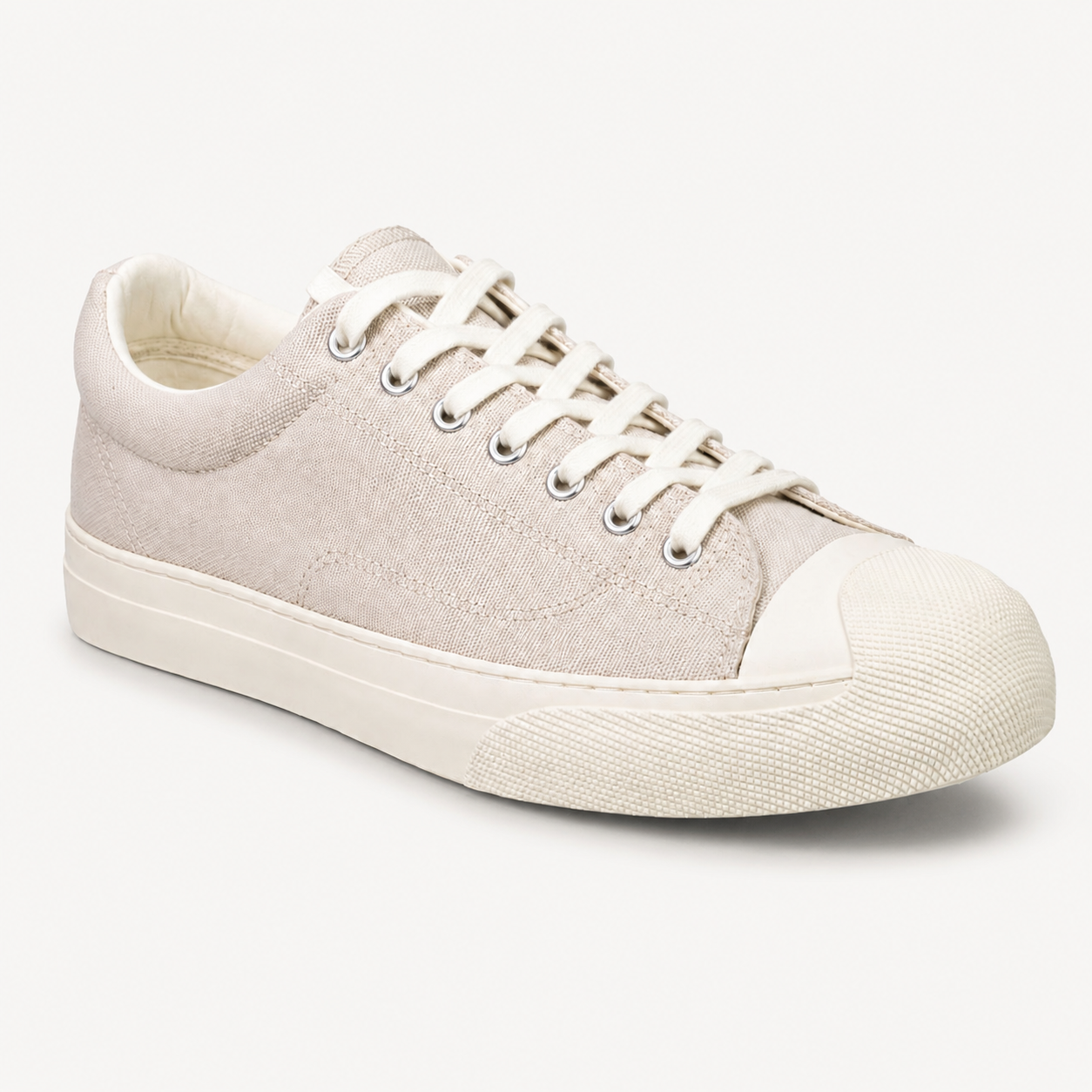 ST-02 Canvas Sneakers Hellgrau