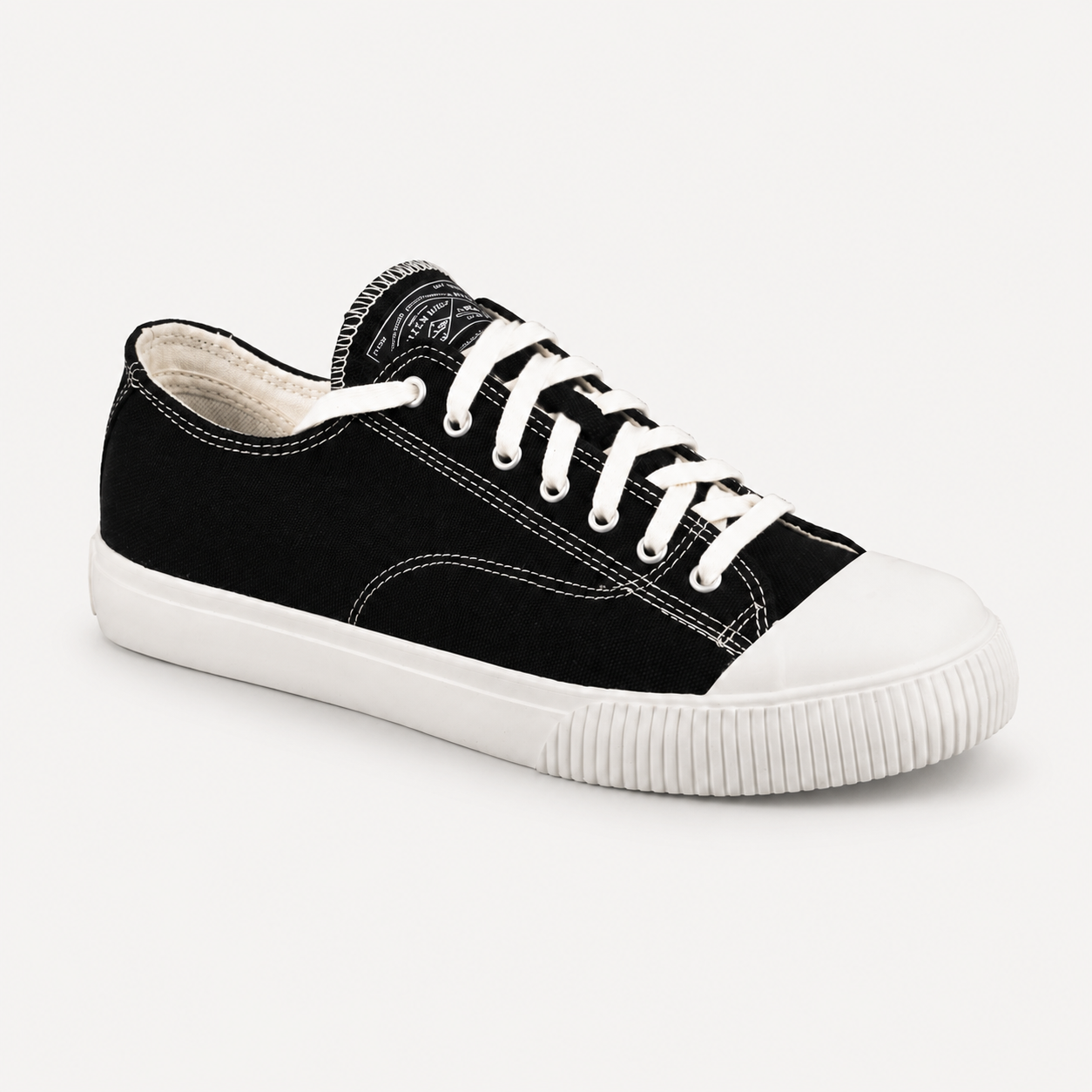 M-01 Canvas Sneakers Black