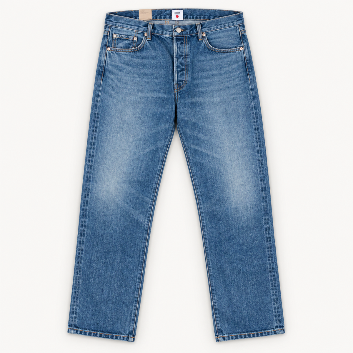 Regular Tapered Kurabo Red Selvedge 14oz Blue Mid Dark Used