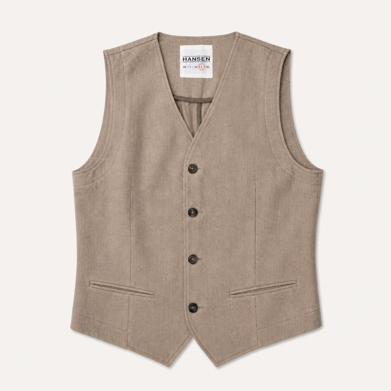 Daniel Classic Waistcoat Bay Leaf