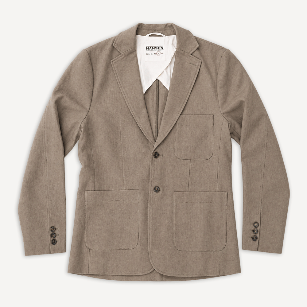 Chris Classic Two Button Blazer Bay Leaf