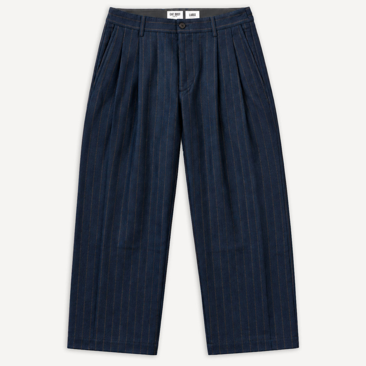 Ambassador Pants Stripes Ink/Brown