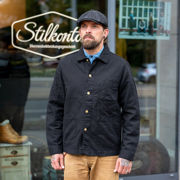 Chore Jacket Garage Cotton Black