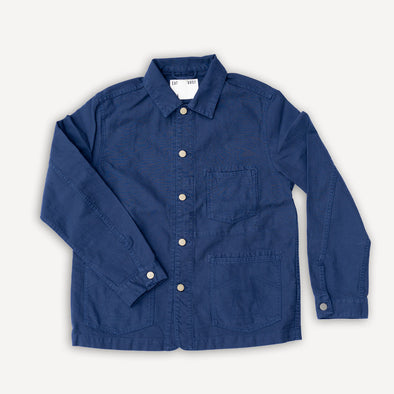 Chore Jacket Garage Cotton Navy