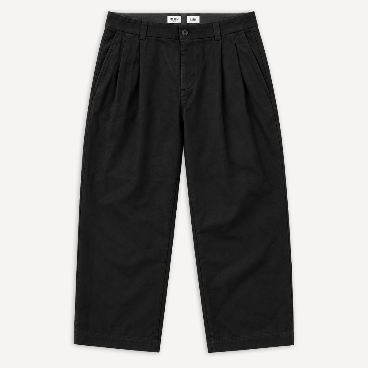 Officer Chino Nebraska Cotton Black