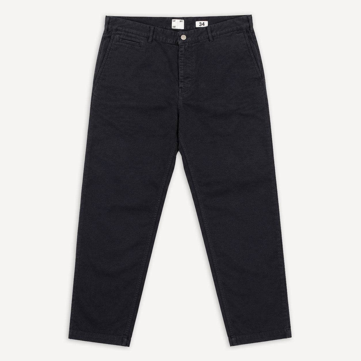 Service Chino Garage Cotton Black
