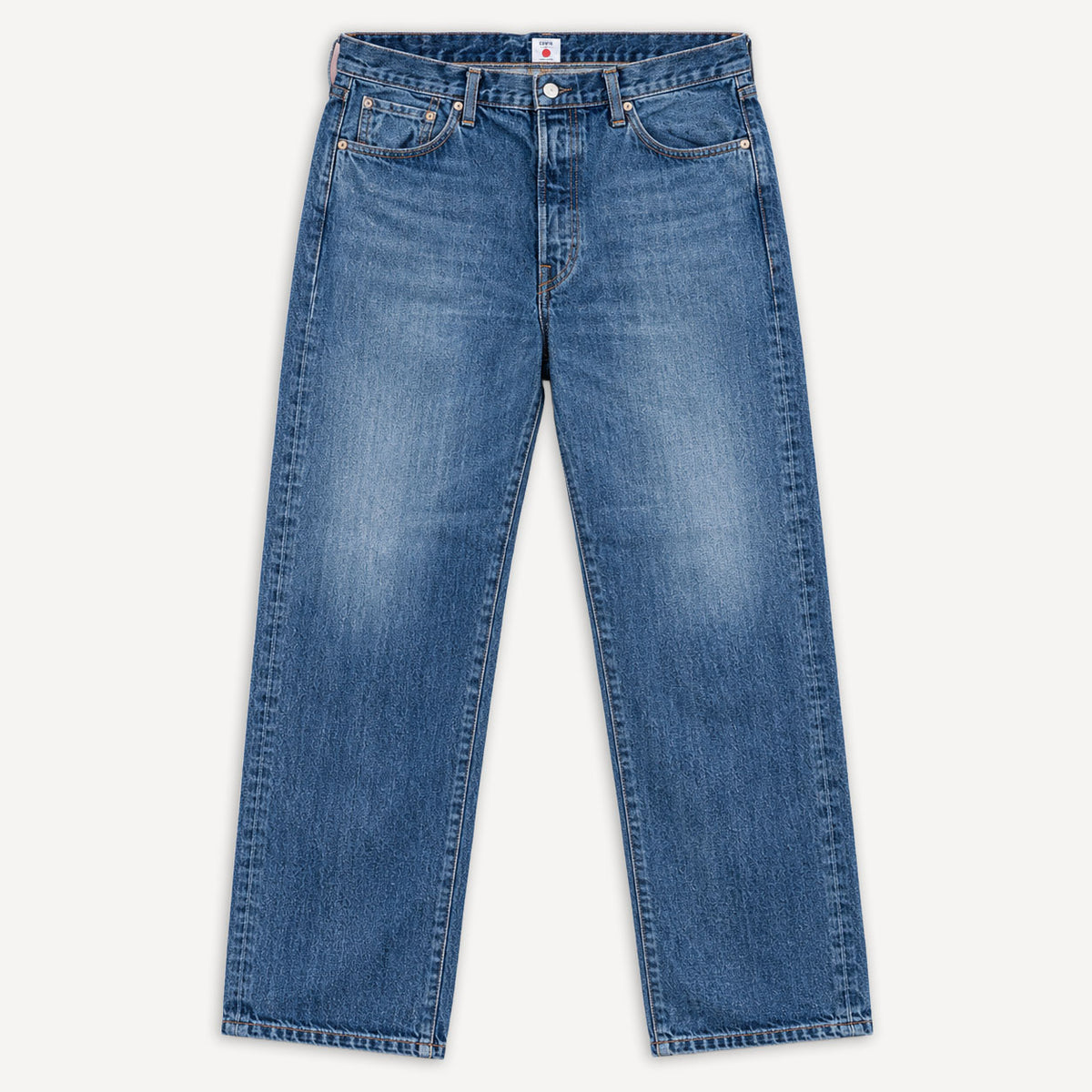 Loose Fit Kurabo 14oz  Red Selvage Blue Dark Used