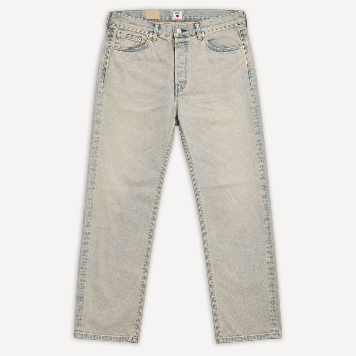 Loose Fit Kurabo 13,5oz  Rainbow Selvage Blue Dusty Used
