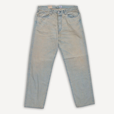 Loose Fit Kurabo 13,5oz  Rainbow Selvage Blue Dusty Used
