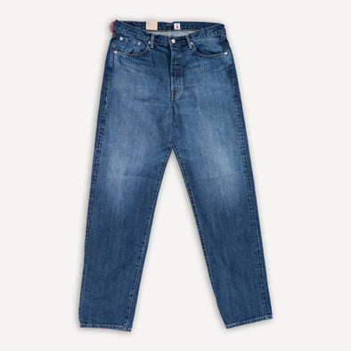 Loose Fit Kurabo 14oz  Red Selvage Blue Dark Used