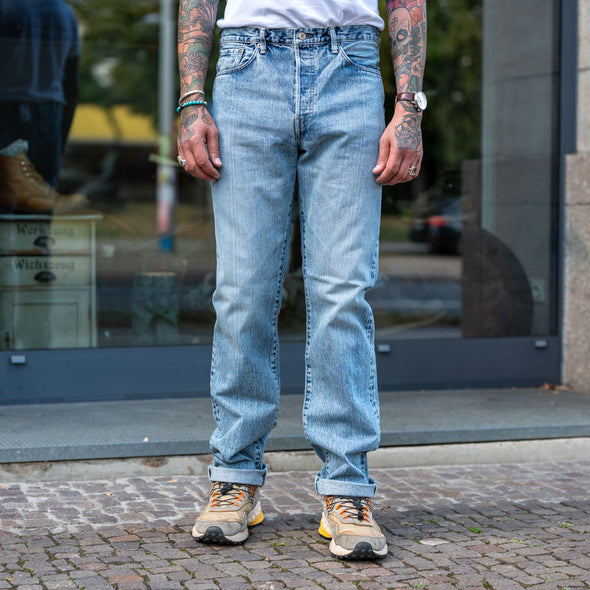 Regular Straight Kurabo Red Selvedge 14oz Blue Light Used