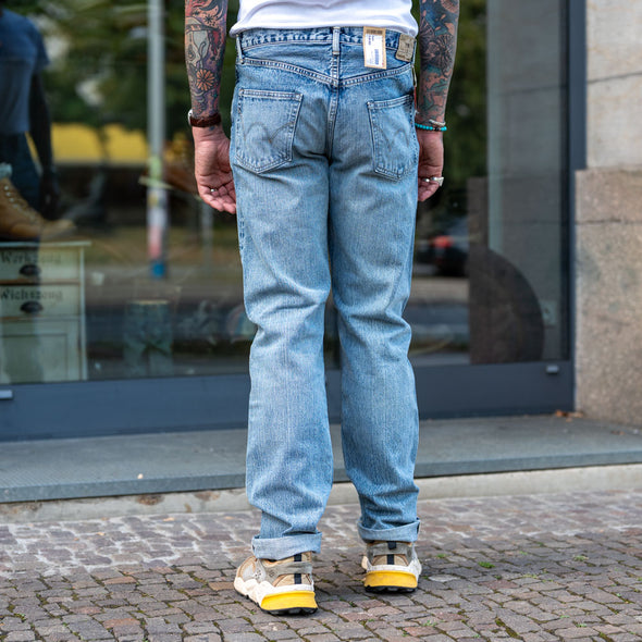 Regular Straight Kurabo Red Selvedge 14oz Blue Light Used