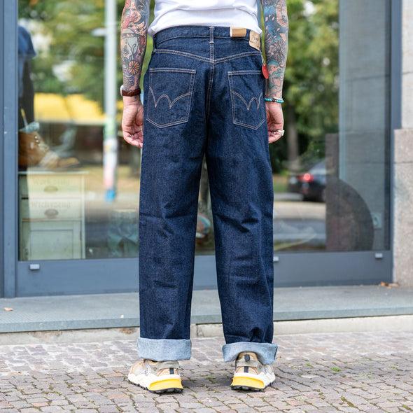 Wide Pant Kurabo Red Selvedge 14oz Blue Rinsed