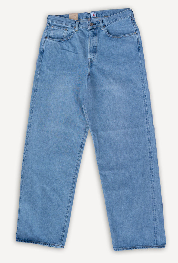 Wide Pant Kurabo Red Selvedge 14oz Blue Light Used