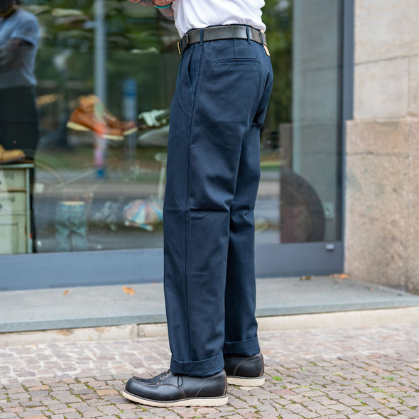 Wide Trousers 10oz. Twill Navy
