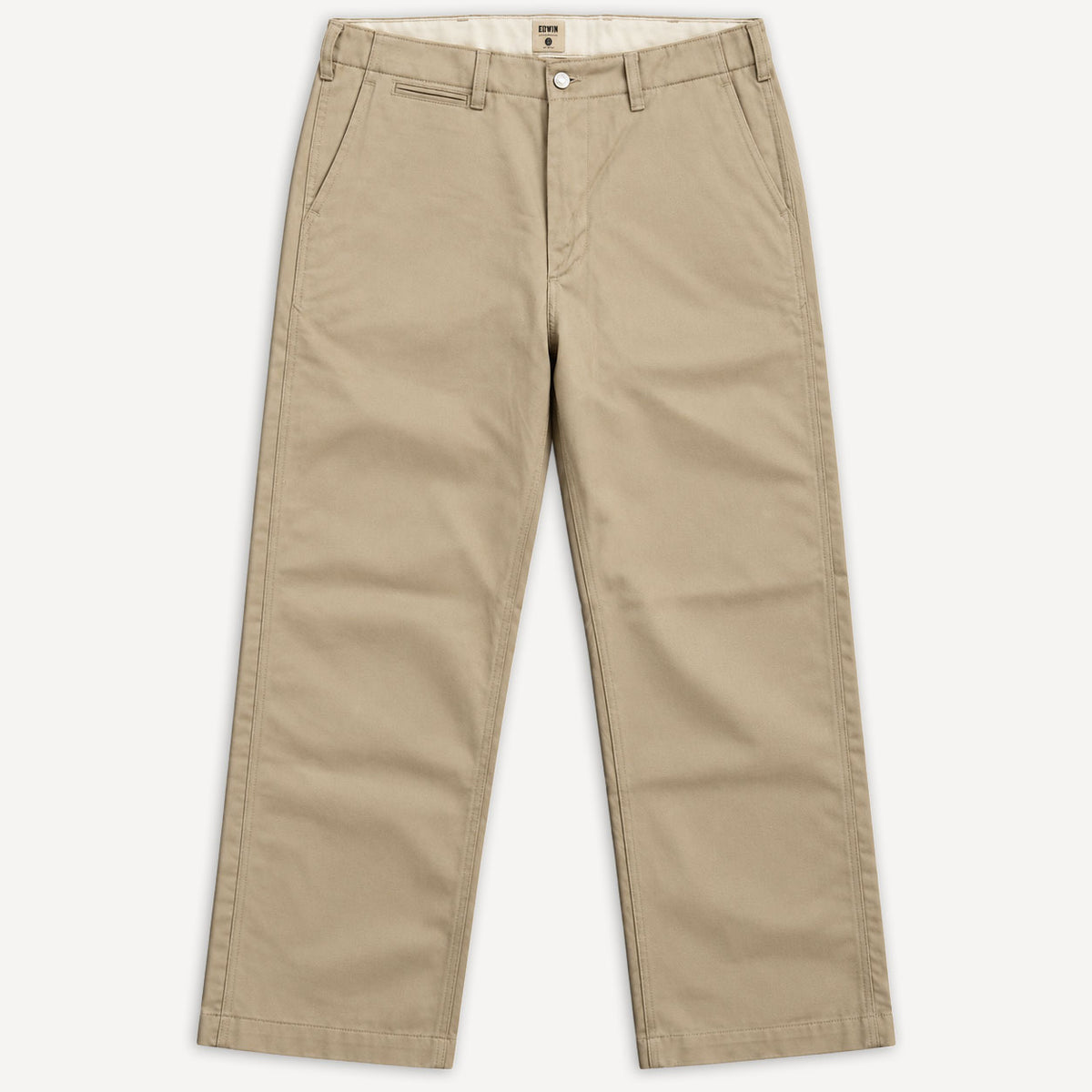 Wide Trousers 10oz. Twill Khaki